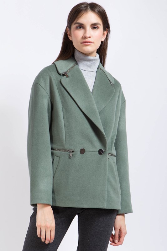 Manteau vert