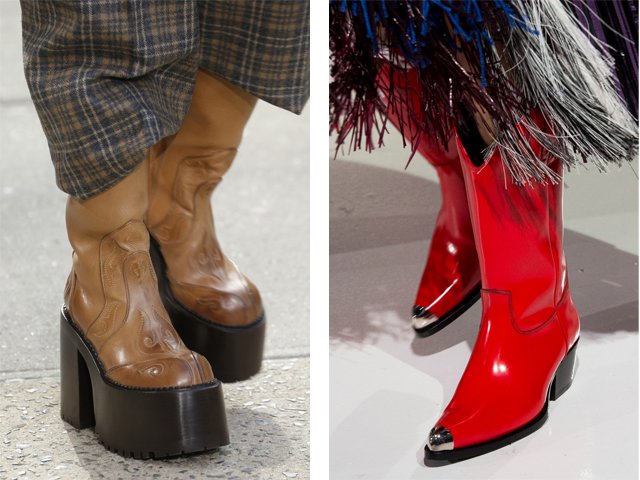 Bottes pour dames à la mode automne-hiver: 2018 (photo)