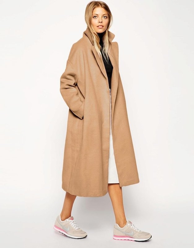 Pardessus oversize beige