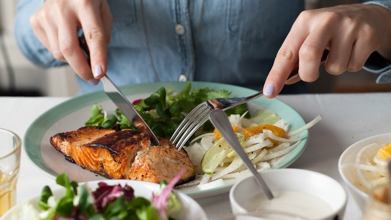 Eten volgens de berekening van het energieverbruik