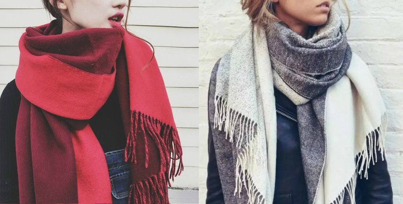 Foulards pour femmes: Fringe à la mode