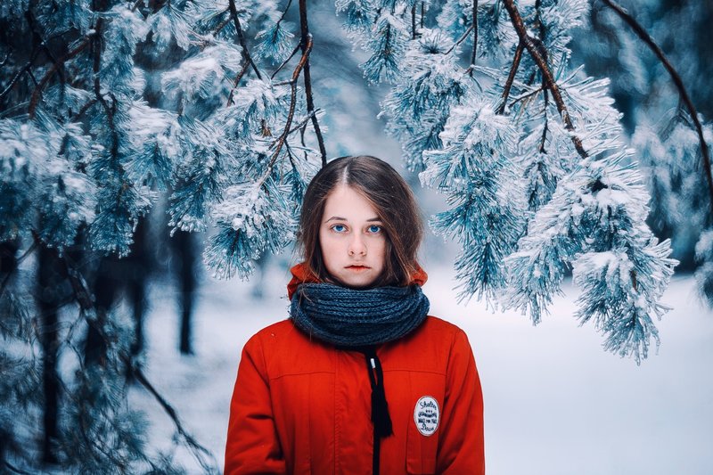 Modèles de foulards de femme pour l'hiver