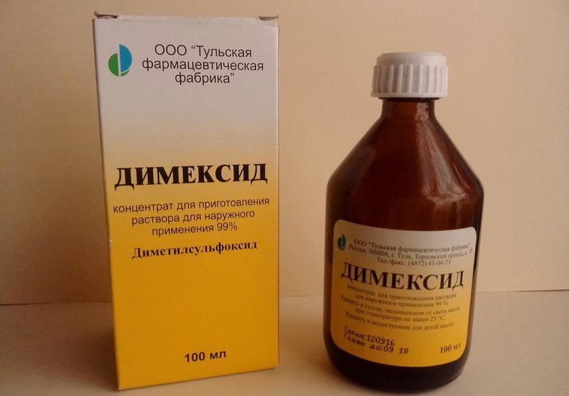 Dimexid în ambalaje farmaceutice