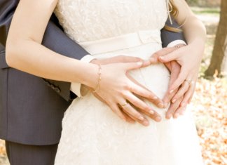 Robe de mariée pour femme enceinte