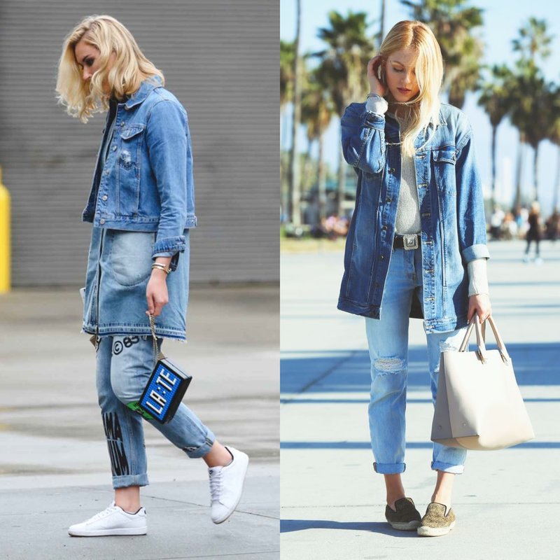 Lente-zomer trend: totale denimlook