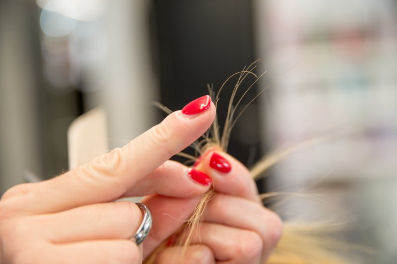 Les raisons de la section de cheveux