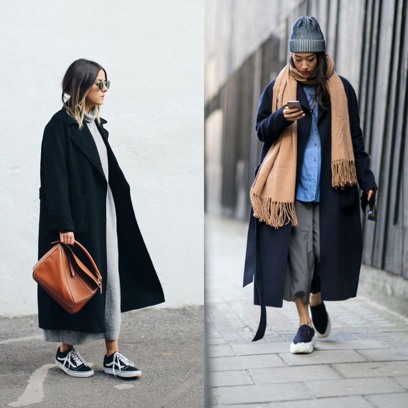 Stijlvolle lente-look in oversized kleding