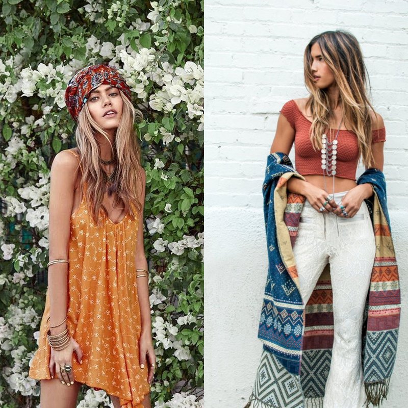 Boho-stijl: lente-zomer 2019