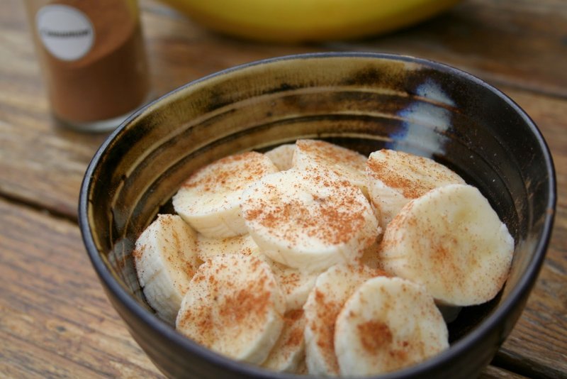 Masker met kaneel en banaan voor haargroei