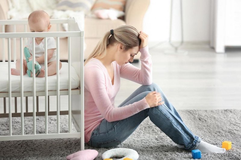 Femmes souffrant de dépression post-partum