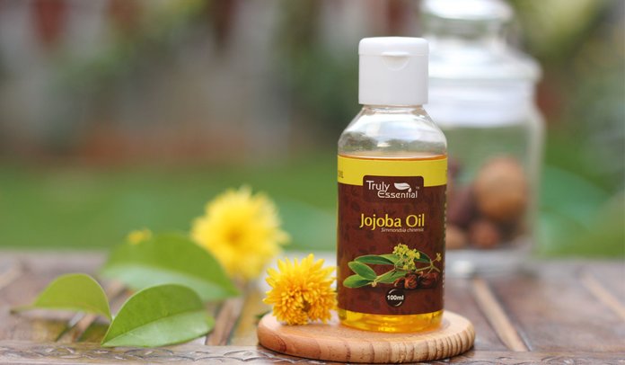 Jojoba-olieflessen