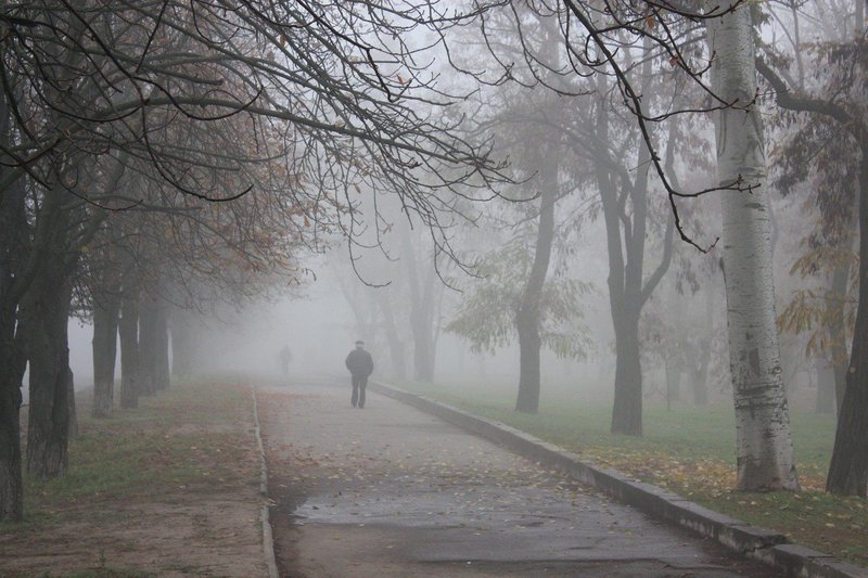 Soort mist in een droom