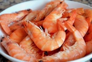 Salade de crevettes légère