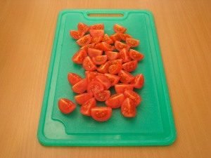 Salade d'avocat à la tomate et féta