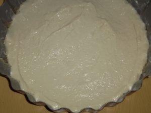 Tarte aux œufs et aux oignons de printemps