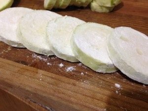 Zucchini în bătut