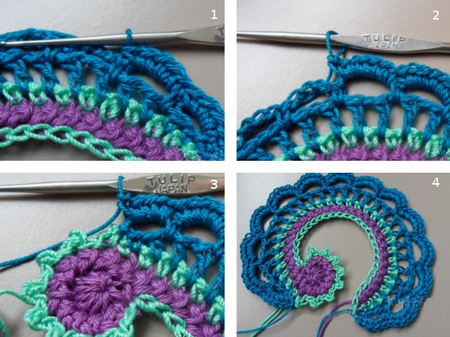 Motifs au crochet