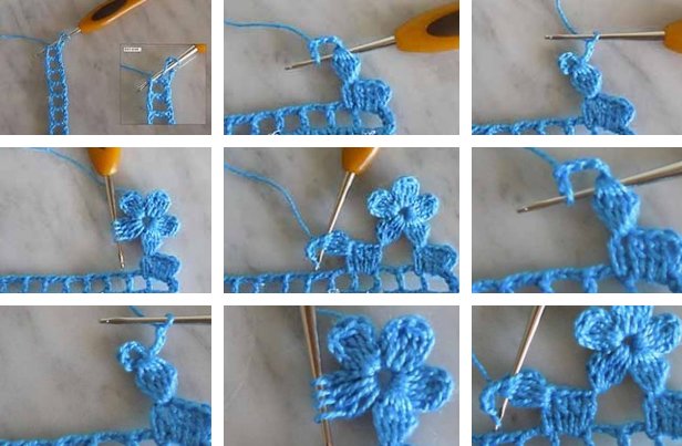 Comment crocheter joliment les bords du produit?