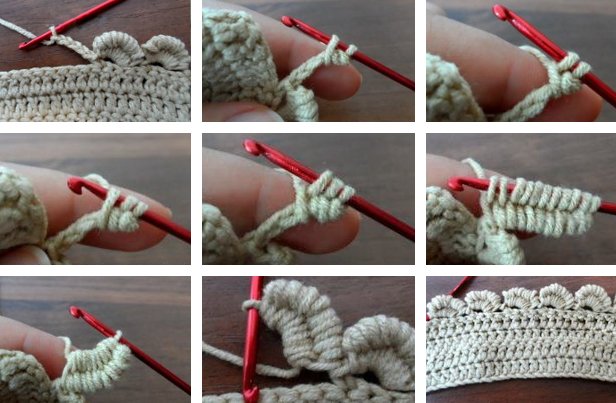 Comment crocheter joliment les bords du produit?