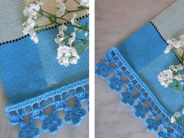 Comment crocheter joliment les bords du produit?