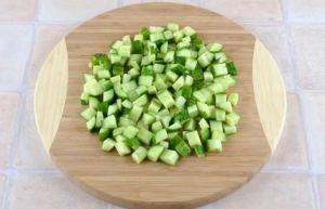 Salade De Mer Aux Oeufs Et Concombre Frais