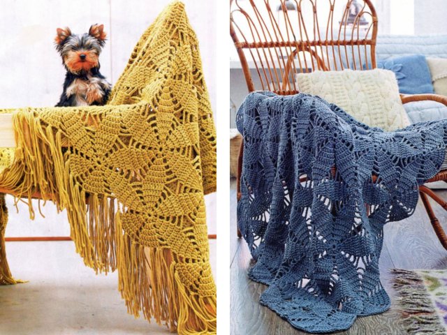 Comment crocheter un plaid avec vos propres mains?