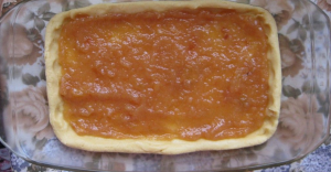 Tarte à la confiture râpée