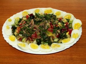 Tonijn en Rucola Salade