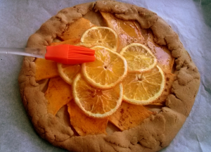 Tarte à la citrouille à l'orange