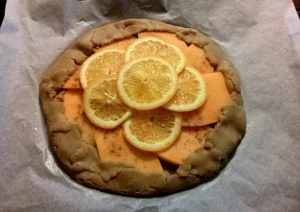 Tarte à la citrouille à l'orange