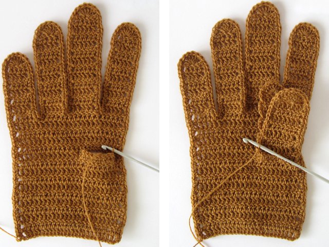 Comment crocheter des gants?