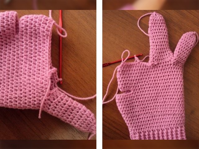 Comment crocheter des gants?