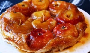 Apple tart taten - lật lại