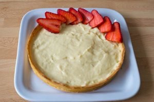 Aardbeien Quiche