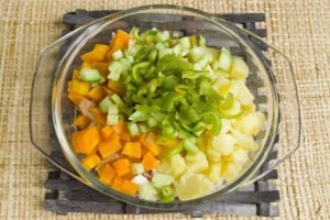 Salade de Poitrine de Poulet Fumé aux Légumes