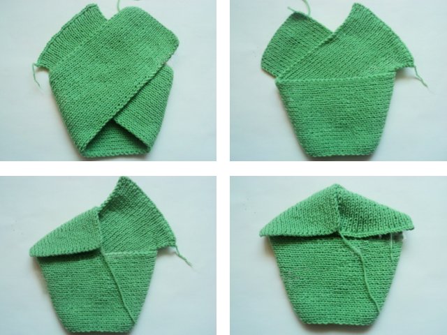 Turban à tricoter avec aiguilles à tricoter: tutoriels photo et vidéo