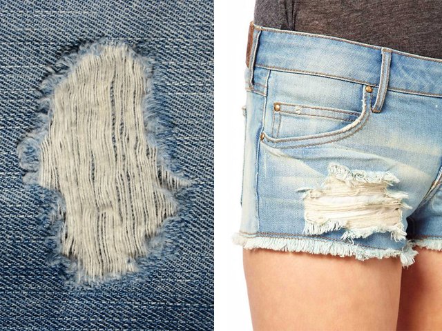 Comment faire des trous et des égratignures sur un jean?