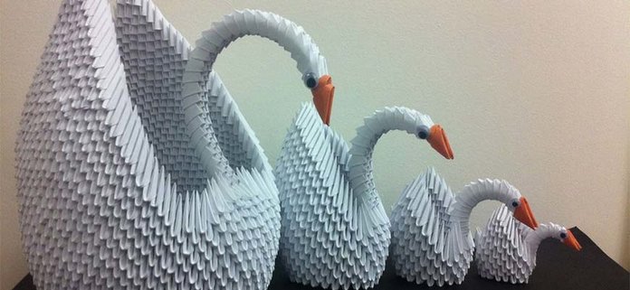 Comment faire un cygne en papier