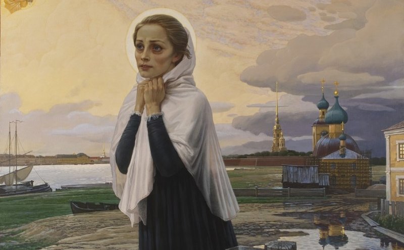 Modlitba sv. Xénie z Petrohradu