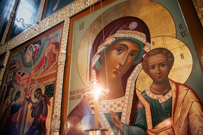 Ikona modlitieb kazanskej Matky Božej