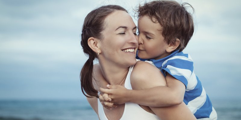 Mom's gebed voor haar kind