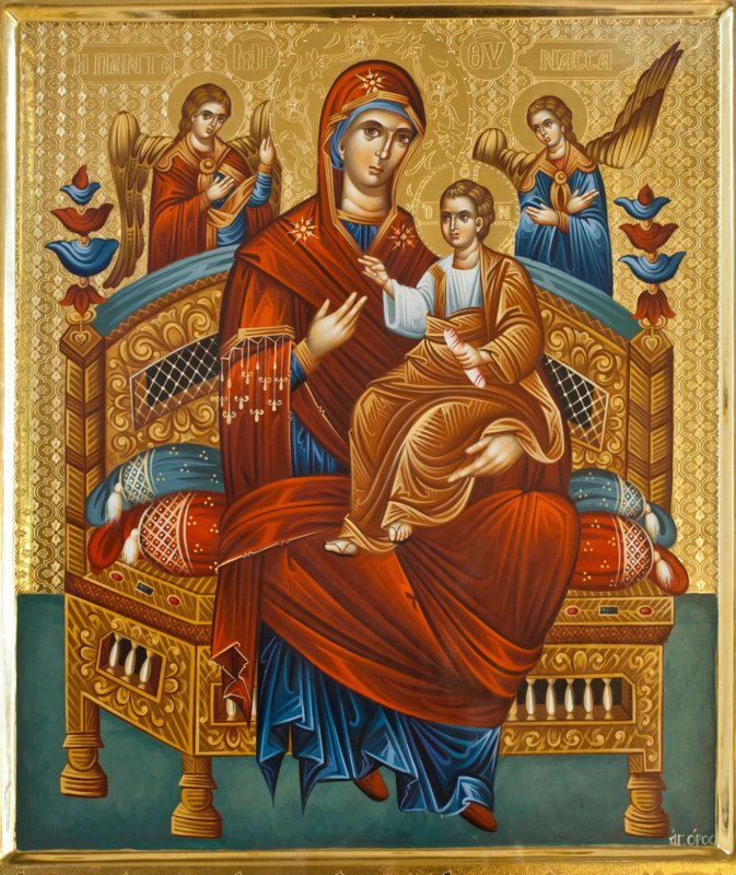 Opis ikony Matky Božej