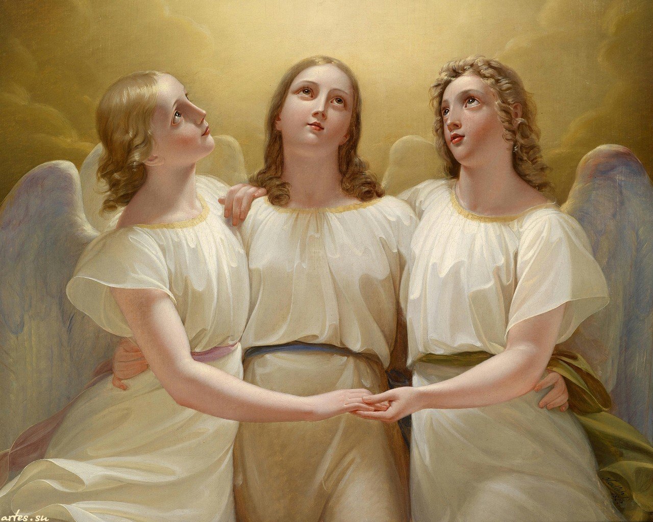Modlitba od všetkých problémov Traja anjeli