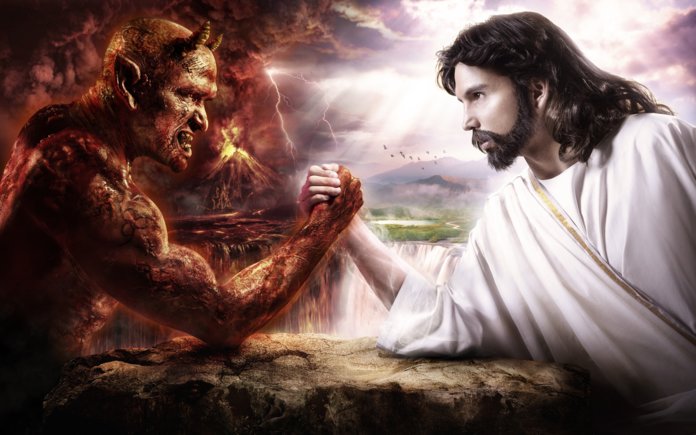 Konfrontácia Boha a diabla