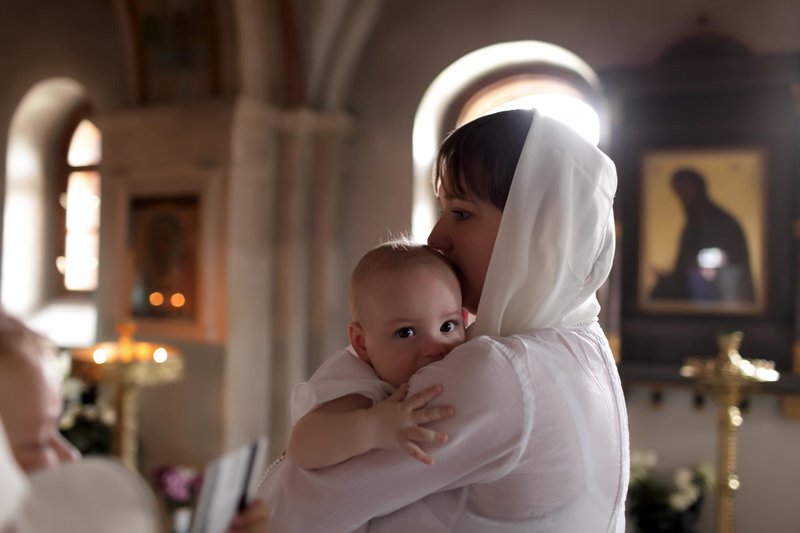 La prière de la marraine pour le filleul au baptême