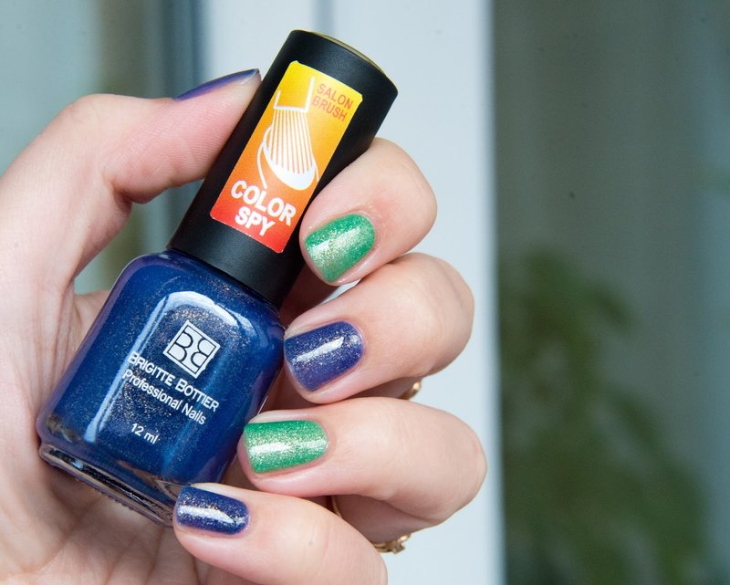 Vernis thermique bleu-vert