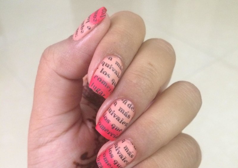 Krant manicure