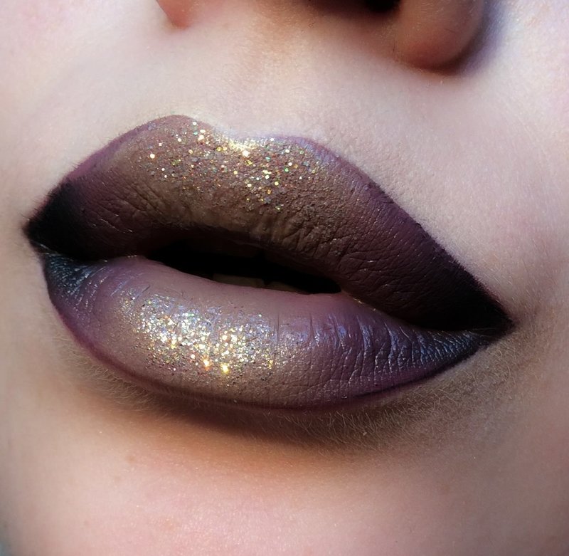 Ombre Lip make-up