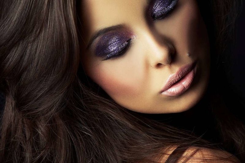 Purple Smoky Ice avec miroitement