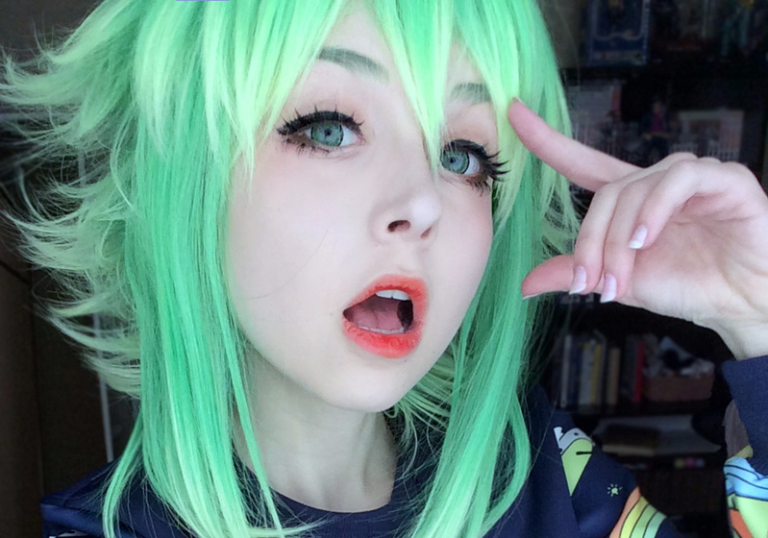 Maquillage d'anime japonais